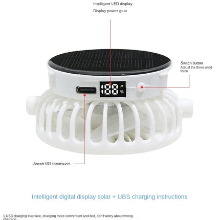 Solar Powered Charge Fan Baseball Cap Adults Summer Outdoor Sun Shading Breathable Duck Tongue Mesh Cap Men Women Mz130